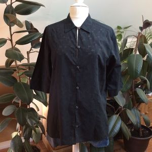 Columbia River Resort Bamboo Burnout Shirt Shacket